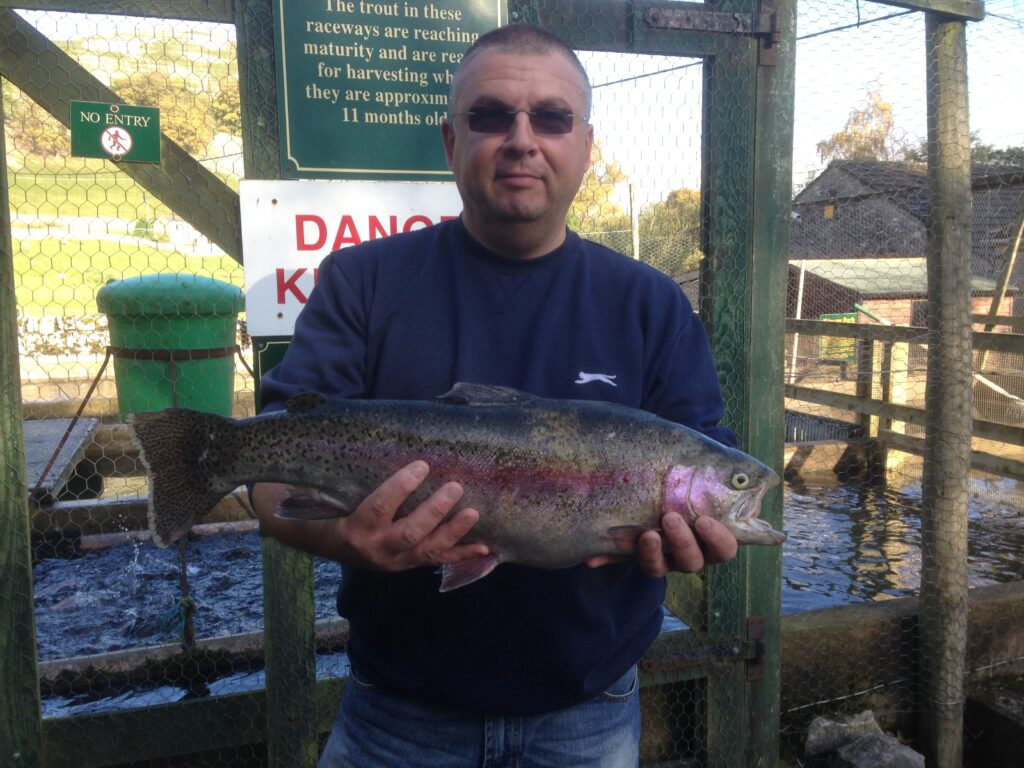 Ian Lomax 8lb Rainbow Oct 2013