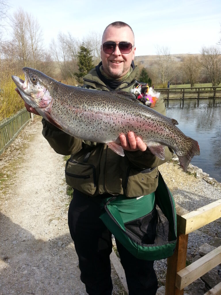Neil Pickup 10lb Rainbow March 2015