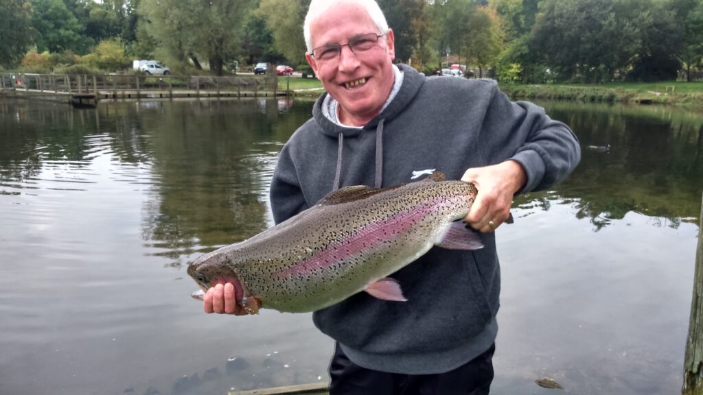 Richard Webb 13lb Rainbow Oct 2015
